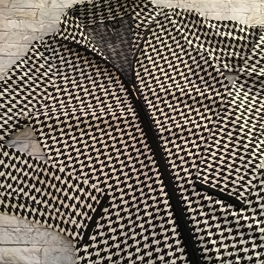 Venini Herringbone Sweater Jacket - image 1